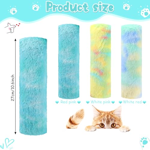6 Pcs Catnip Cat Toy with Crinkle Sound Soft Plush J774598