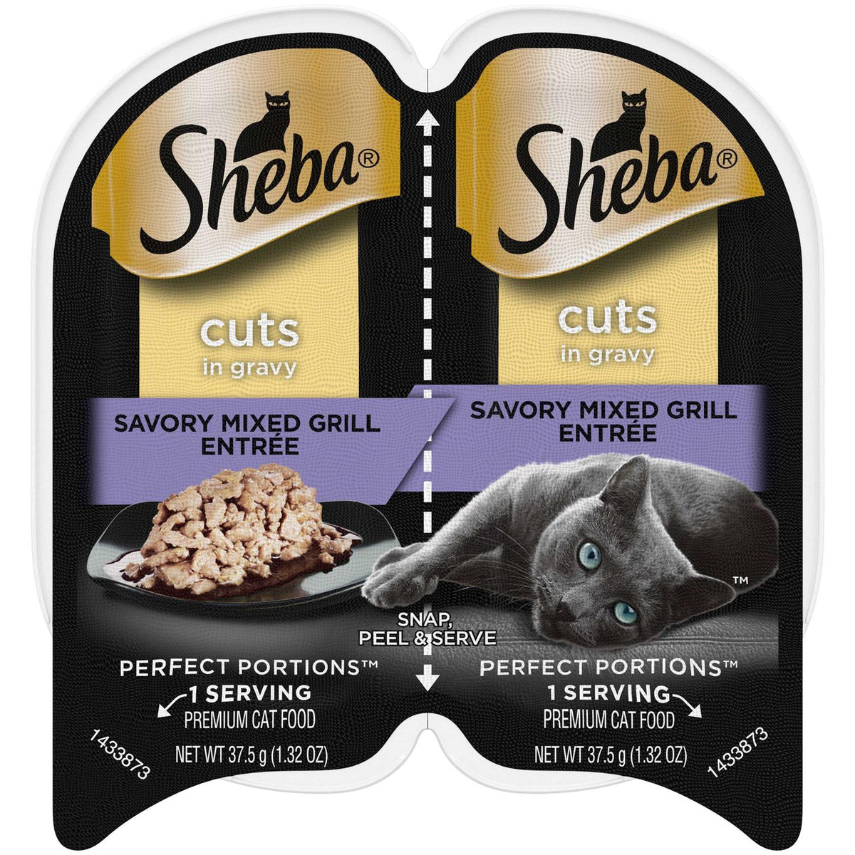 Wet Cat Food Cuts in Gravy W1399