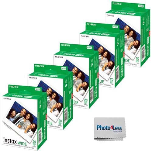 Instax Wide Instant Film Twin Pack 100 Sheets O9988