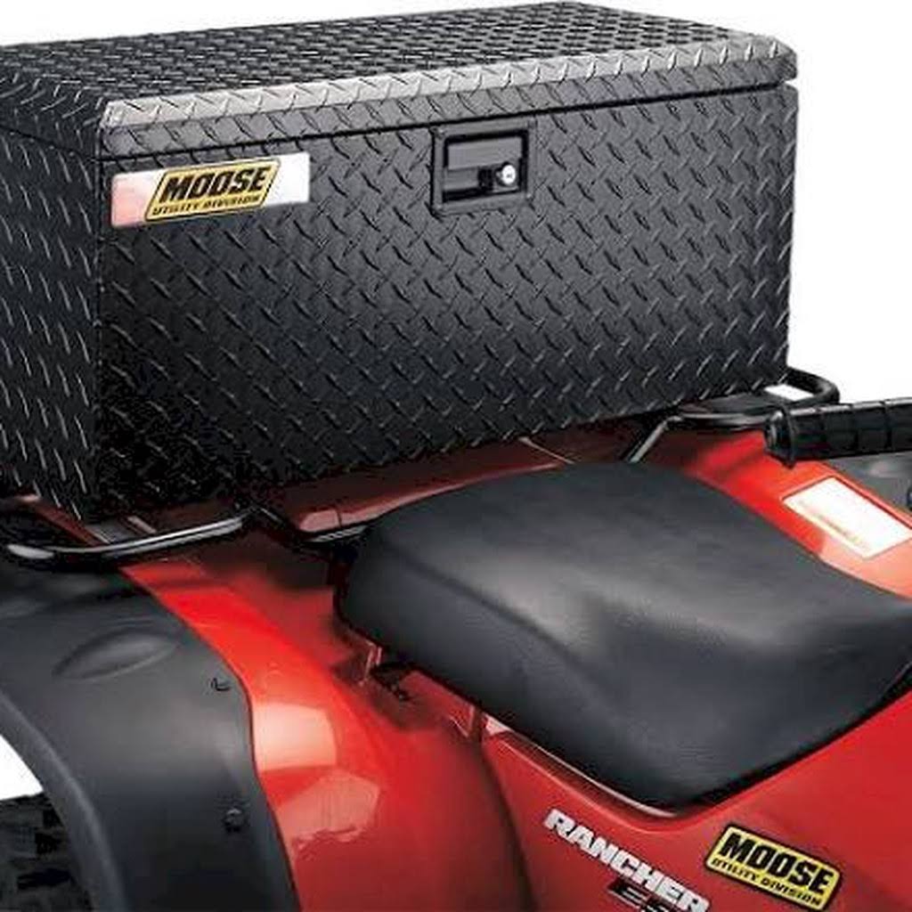 Aluminum Black ATV Box B5756