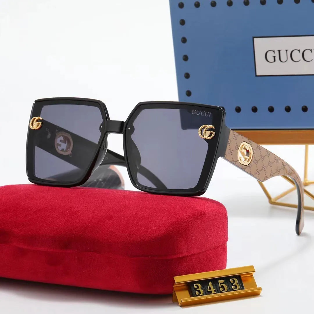 Double G Graffiti Printing Sunglasses R661872