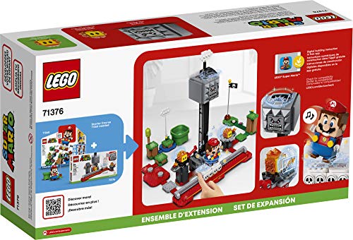LEGO Super Mario Thwomp Drop Expansion Set 71376 Building Kit (393 Pieces) R435554