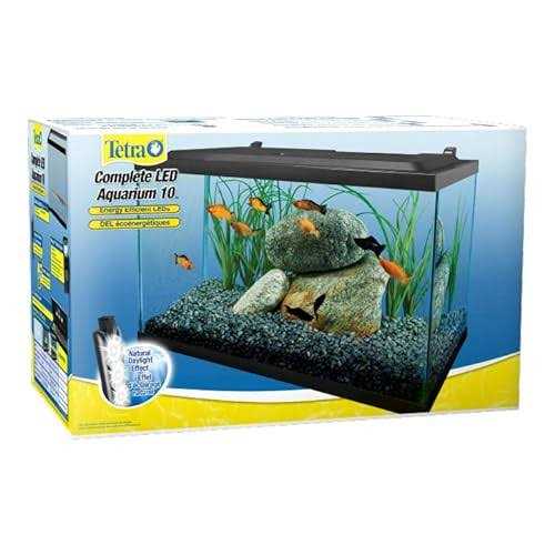 10 Gallon Glass LED Aquarium Kit E974