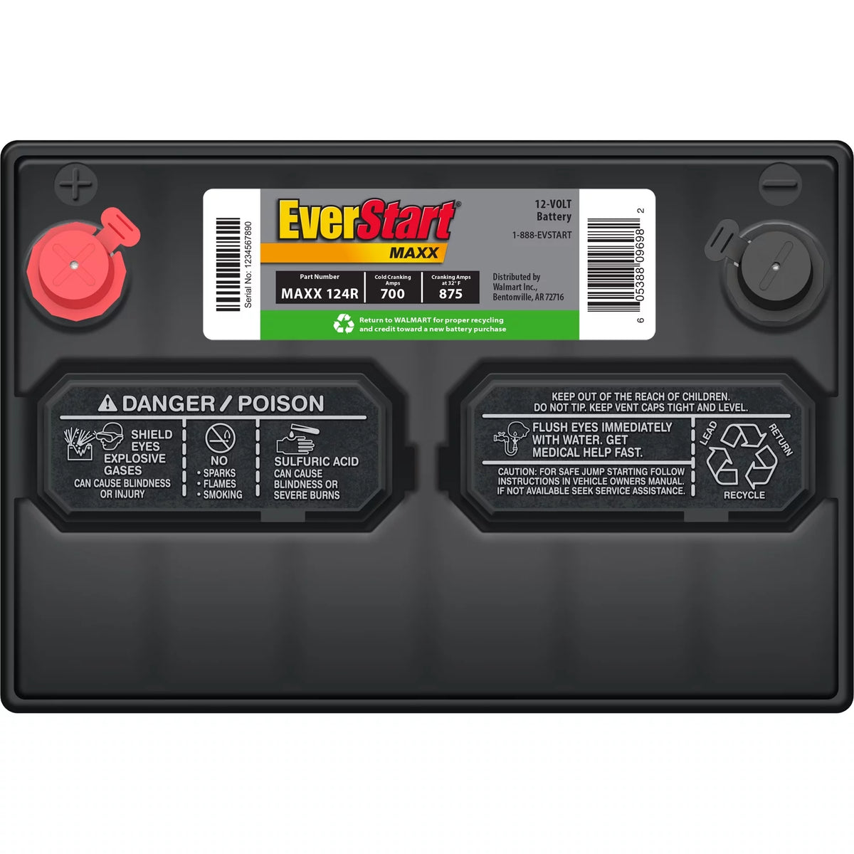 Lead Acid Automotive Battery 12 Volt 700 CCA H644607