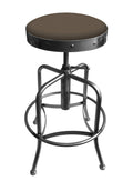 Industrial-Adjustable Stool with Clear Coat Finish H612