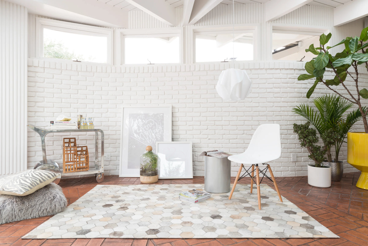 Grey 5' x 7'6 Rug X627046