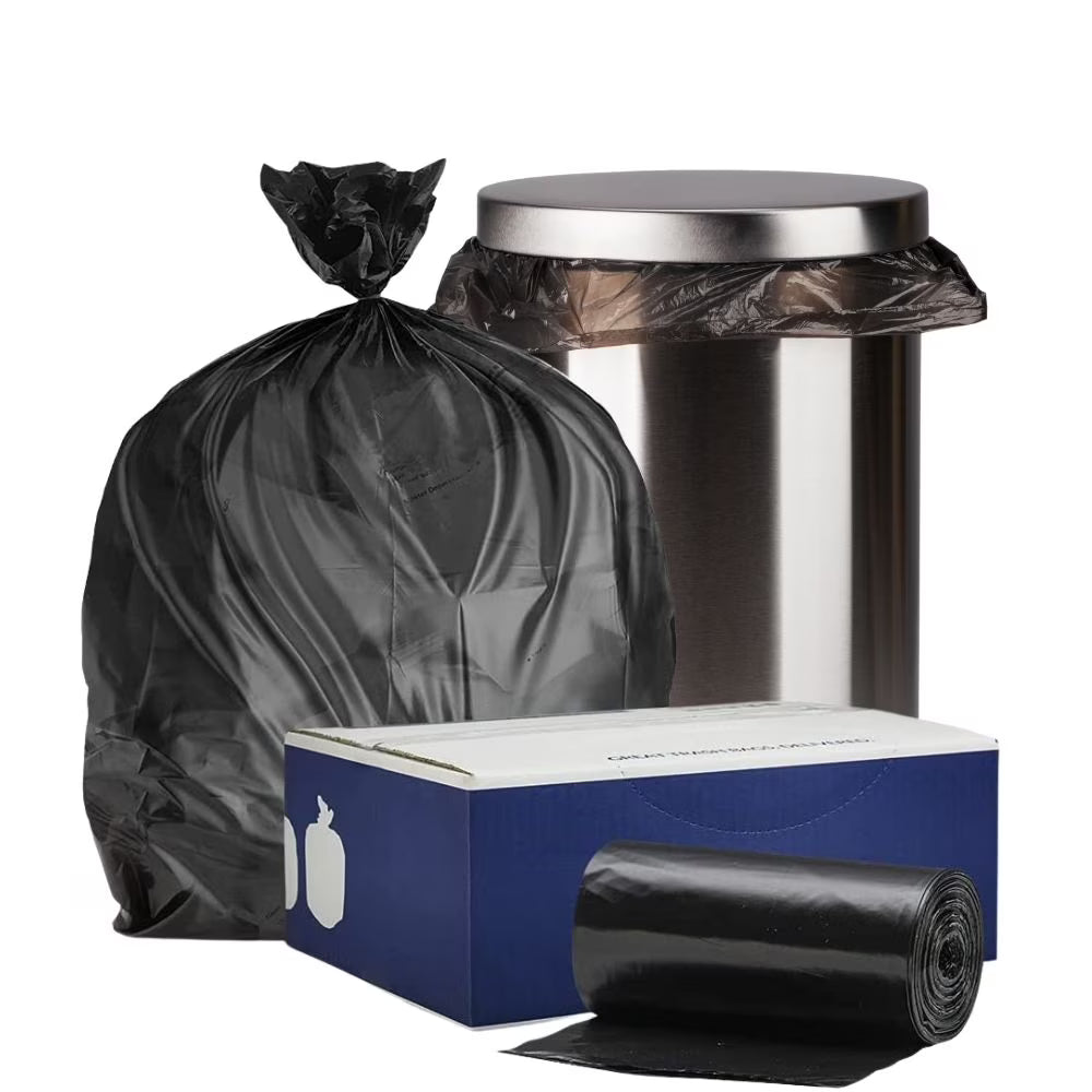 Black High Density Trash Bags, Case of 250 P478182