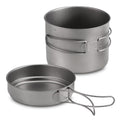 1100ML / 1600ML Folding Handle Pot Pan Set P99930