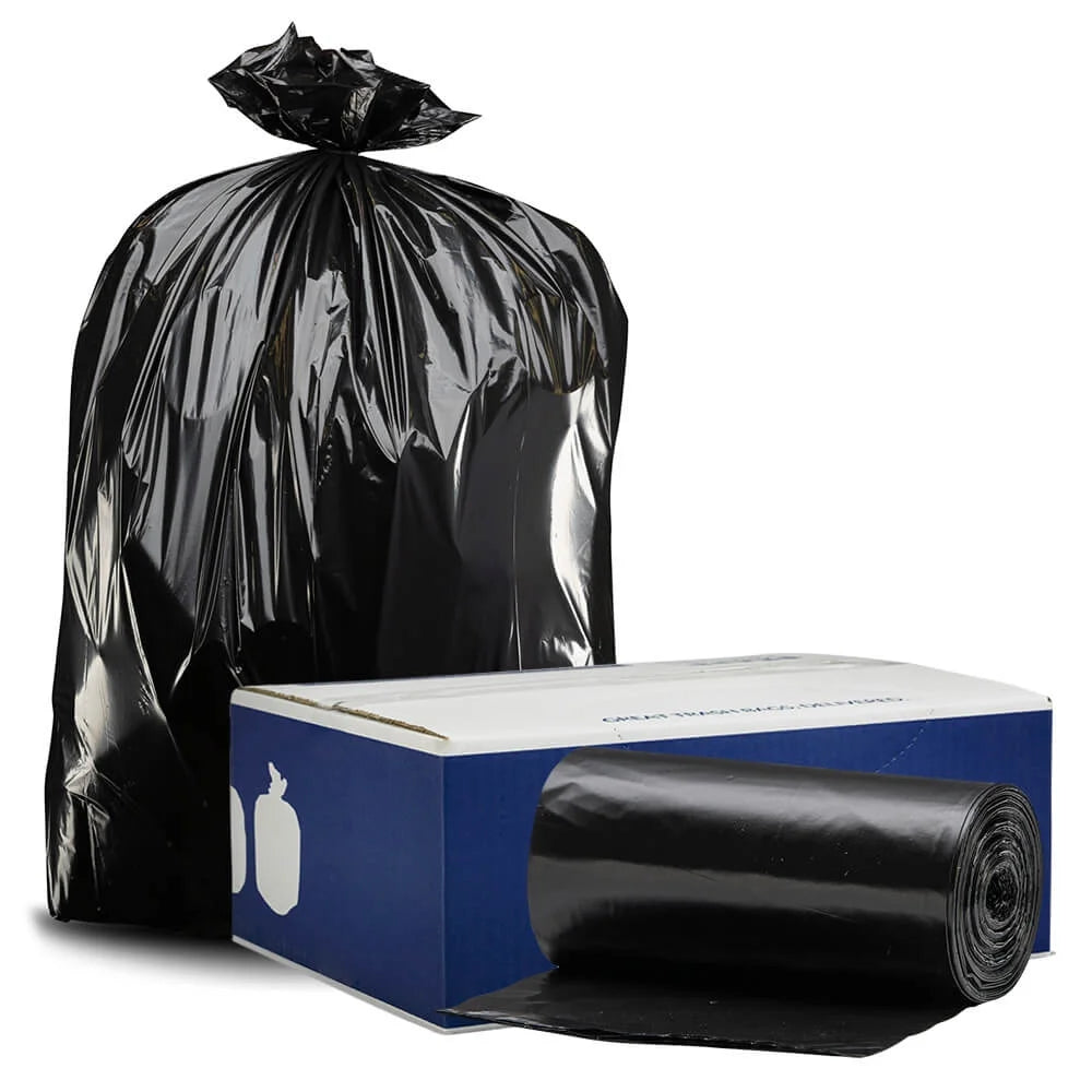 Black 95 Gallon Trash Bag, 50 Count K293922