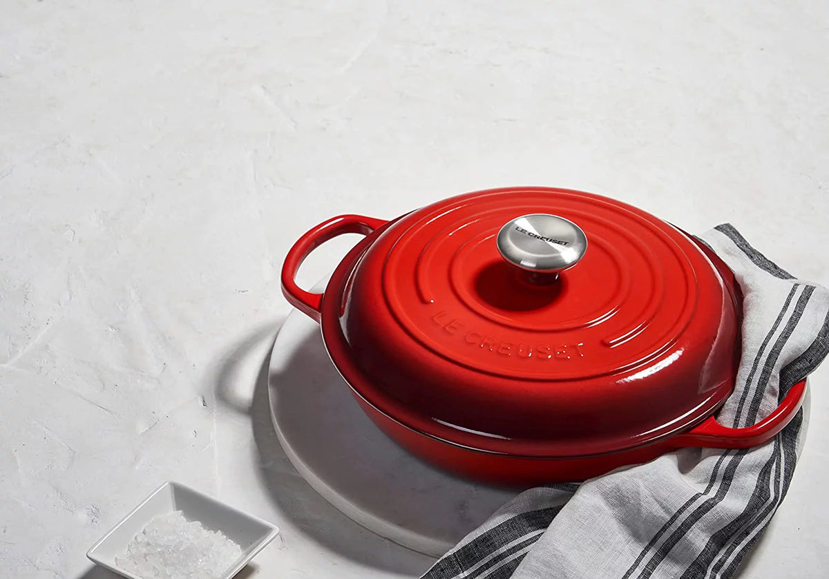 2.25 qt Enameled Cast Iron Braiser P9436