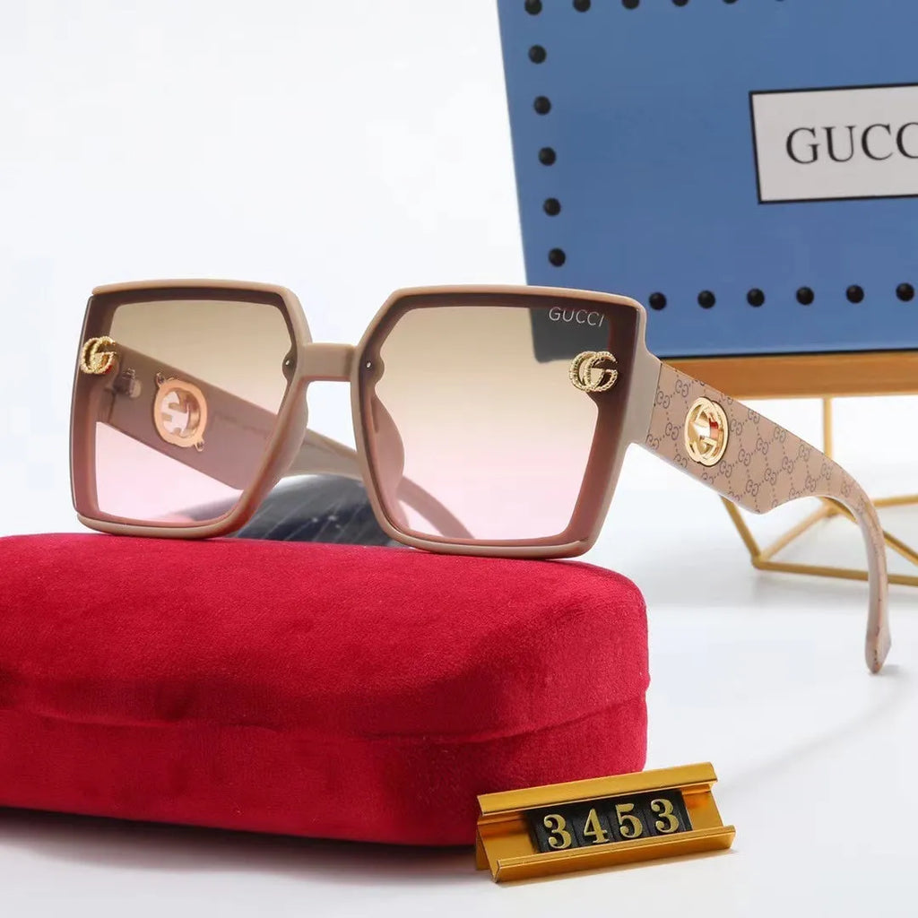 Double G Graffiti Printing Sunglasses R661872