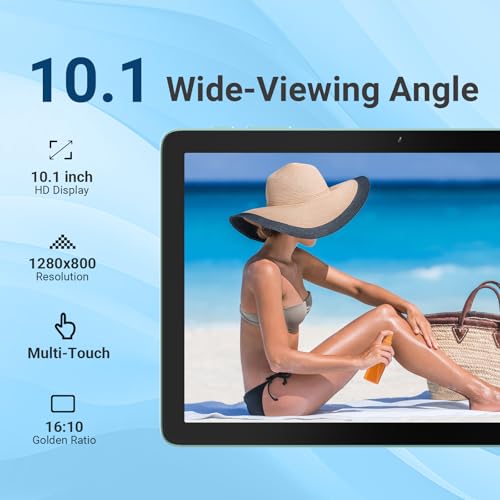 10.1" Android Tablet with Octa-core Processor 10GB RAM 64 GB ROM O453827