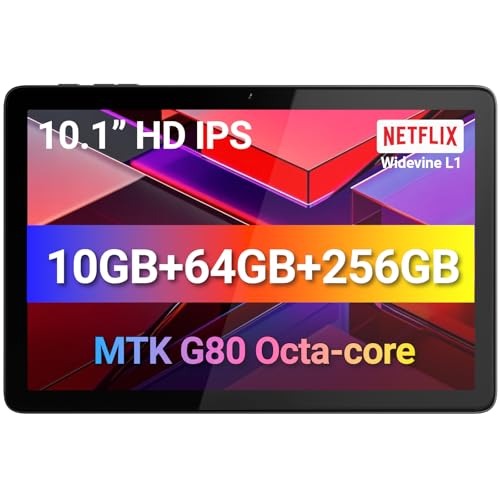 10.1" Android Tablet with Octa-core Processor 10GB RAM 64 GB ROM O453827