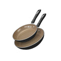 Matte Black 2 Pc Skillet Set Y1892