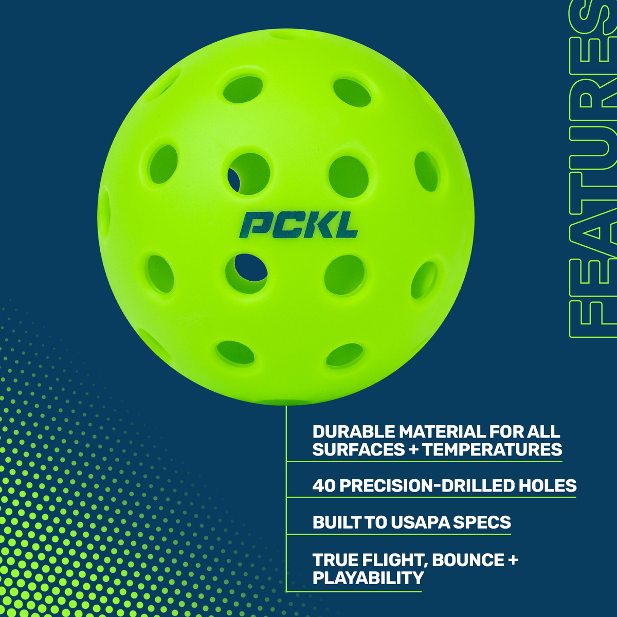 2 Paddle and 4 Ball Pickleball Set T1280