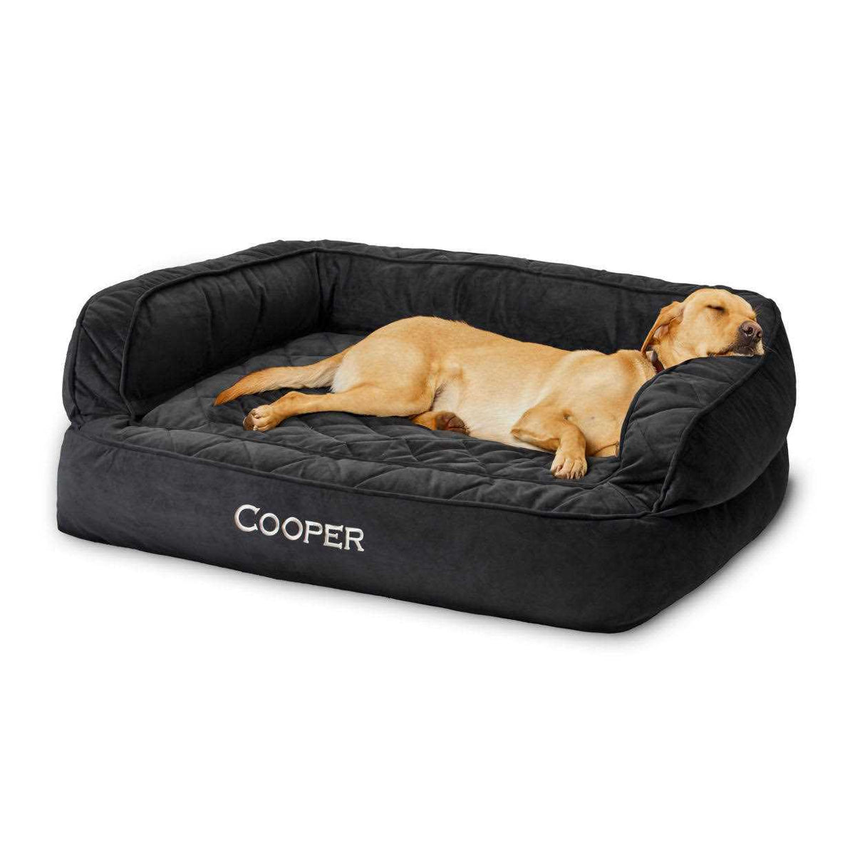 Memory Foam Dog Bed Slate L26856