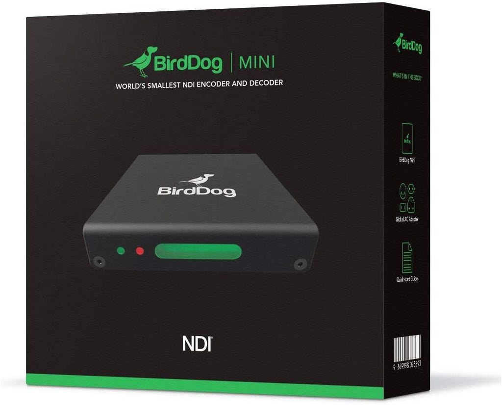 Mini HDMI to NDI Encoder/Decoder with Comms Lite A10160