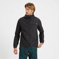 Men's Black Windbreaker XL I195944