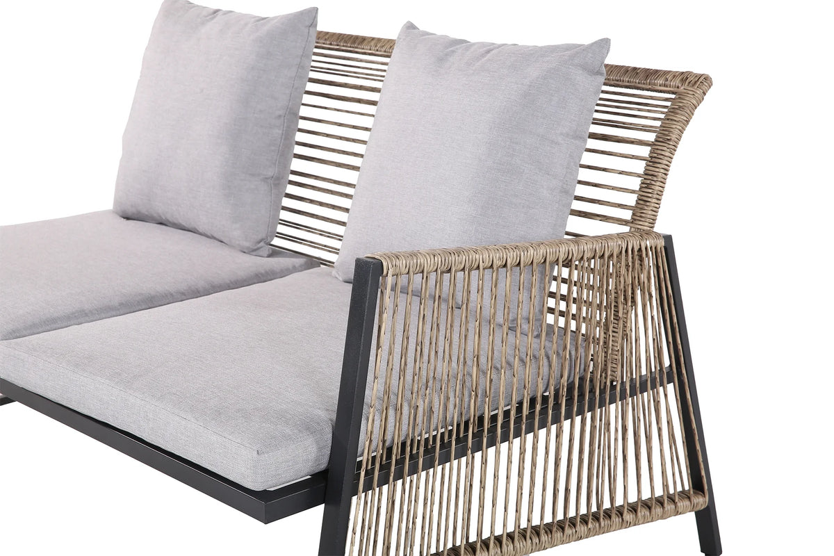 3 Pieces All Weather Patio Sofa B93675