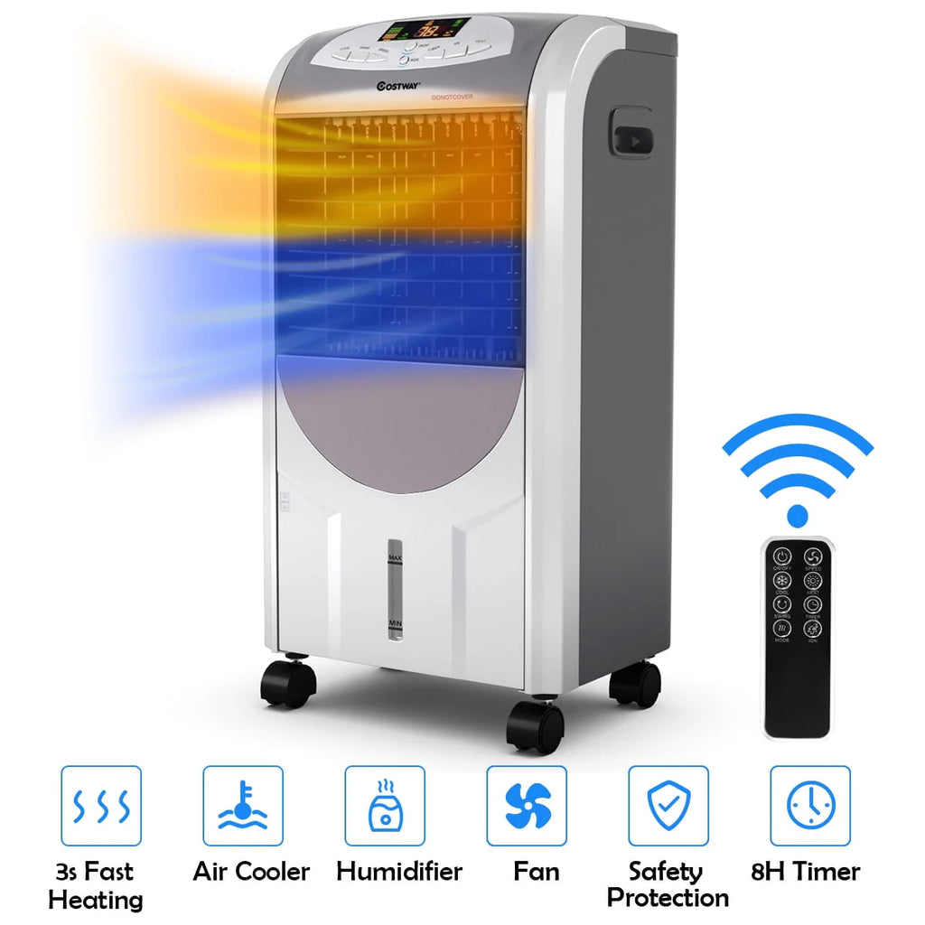 Portable Air Cooler Fan & Heater Humidifier J48877