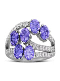 2 Carat Amethyst and Diamond Ring R5991