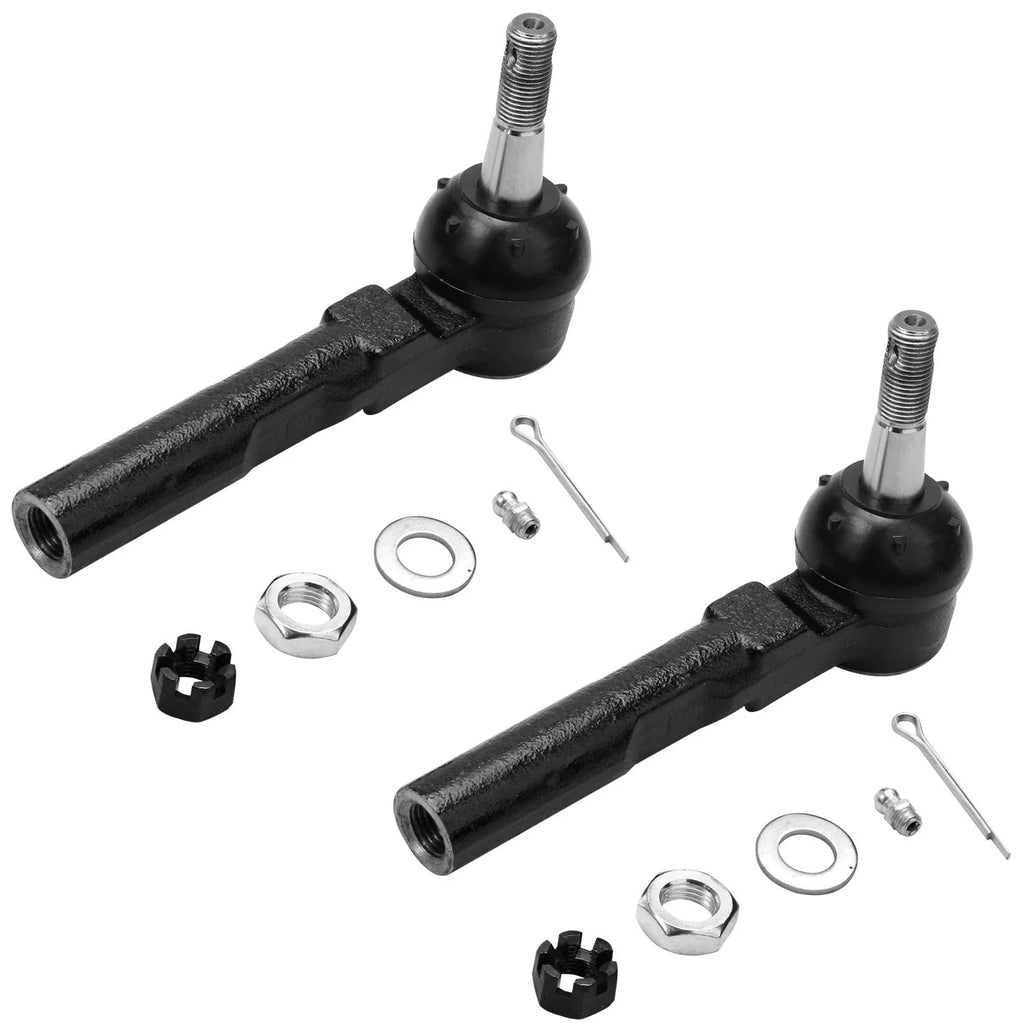 Front Struts with Coil Spring Sway Bars and Outer Tie Rods 6pc Set P23609