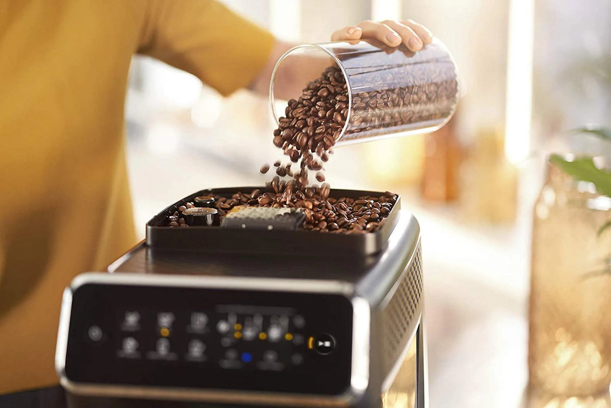 Fully Automatic Espresso Machine with LatteGo, Black E732