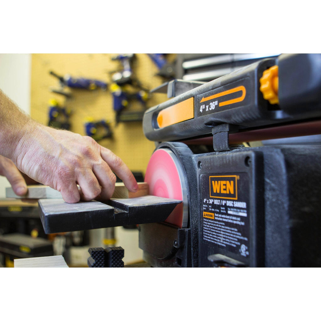 4 x 36 in. Belt and 6 in. Disc Sander with Cast Iron Base K422477