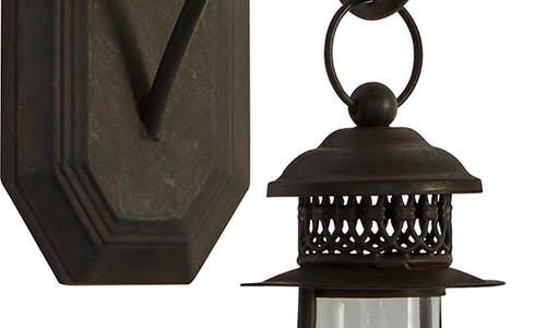 Black Iron Industrial Candlestick Holders V148
