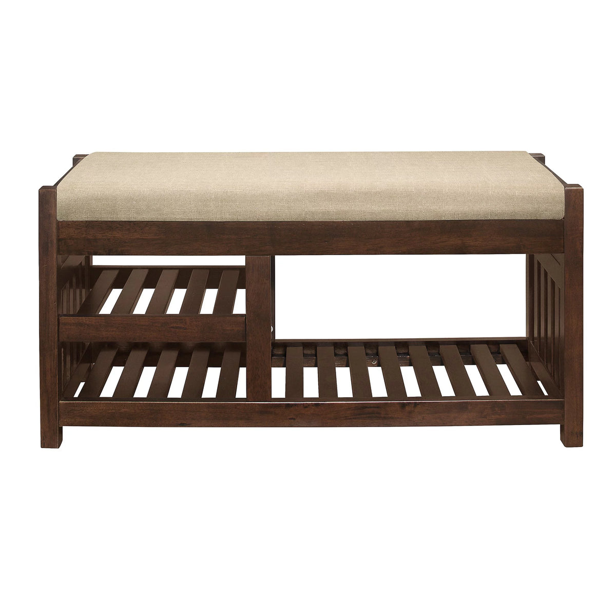 Cedar Shoe Storage Bench V9511