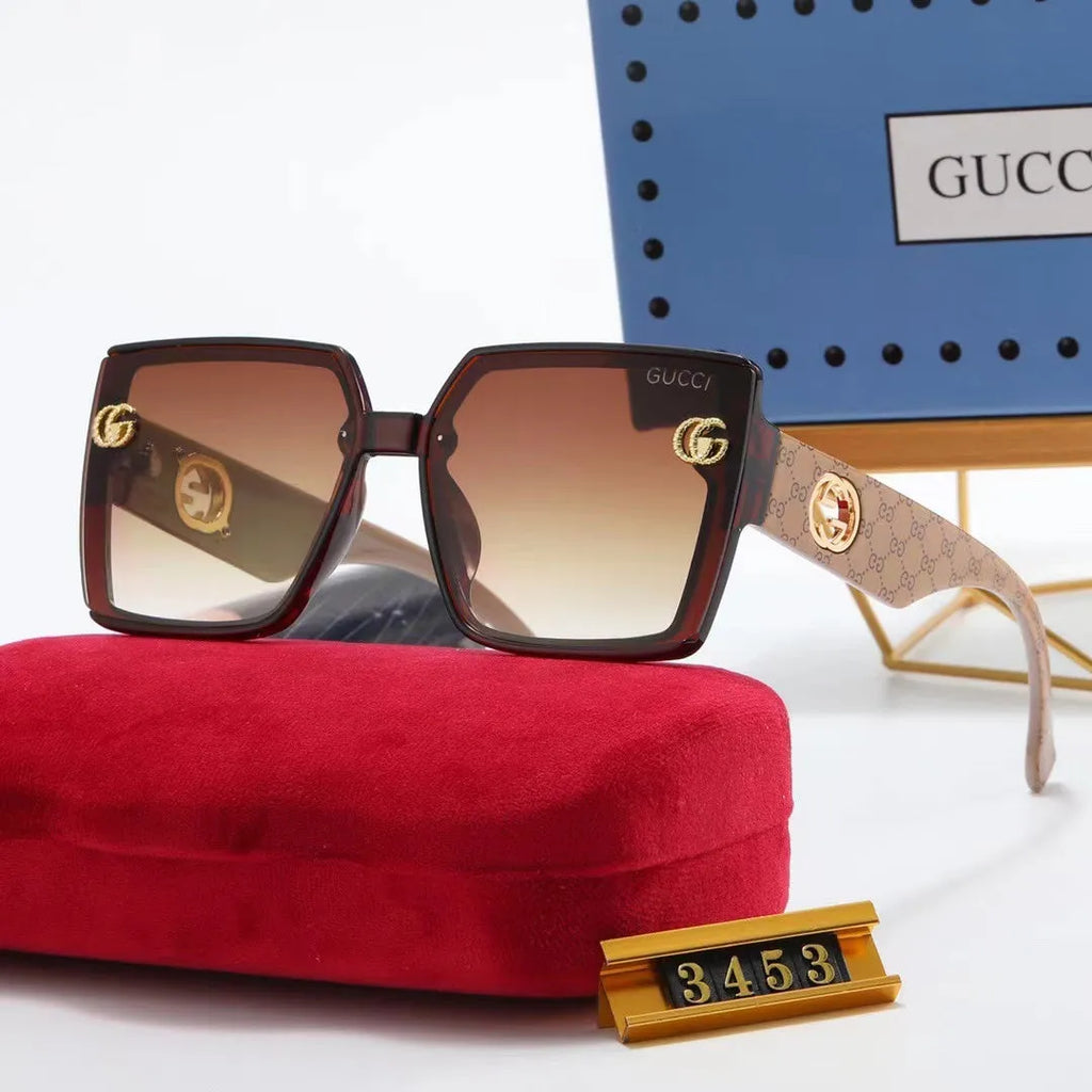 Double G Graffiti Printing Sunglasses R661872