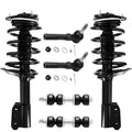 Front Struts with Coil Spring Sway Bars and Outer Tie Rods 6pc Set P23609