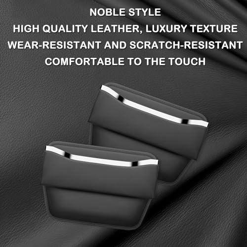 Leather Car Seat Gap Filler Organizer T952