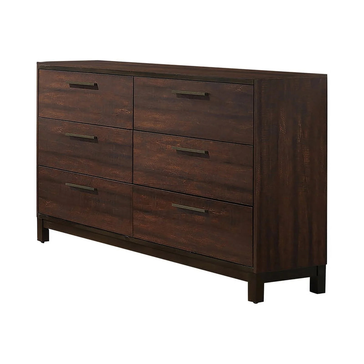 Bedroom Set Rustic Tobacco and Dark Bronze X916