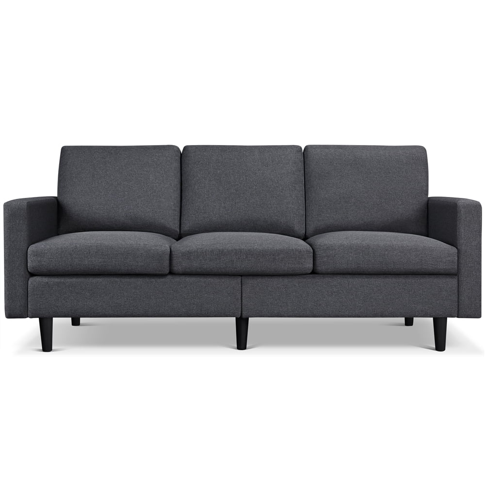 Gray Linen 3-Seater Sofa G148488