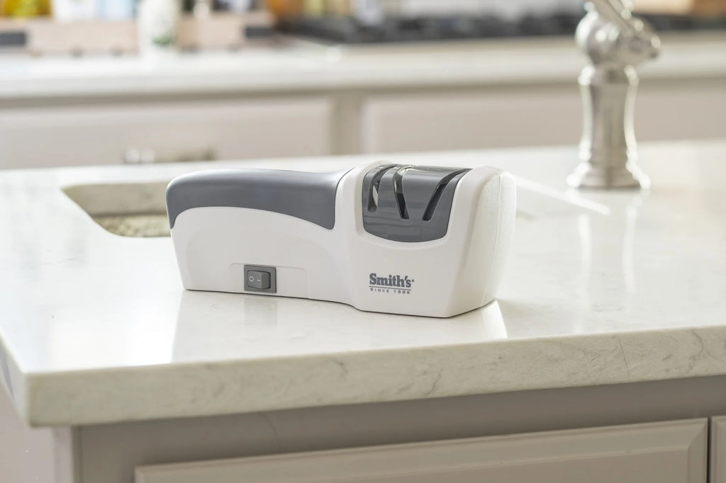 Compact Electric Knife Sharpener White A1319