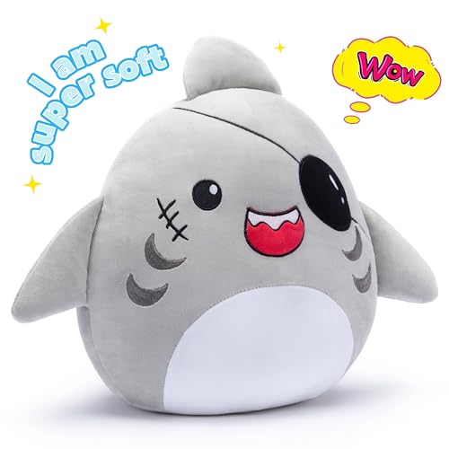 Large Shark Plush Pillow Stuffed Animal Toy 14" P509265