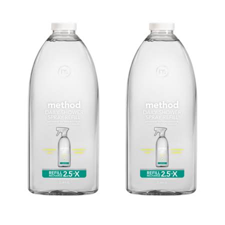 68 fl oz 2 Pack Shower Spray Cleaner Refill J3195