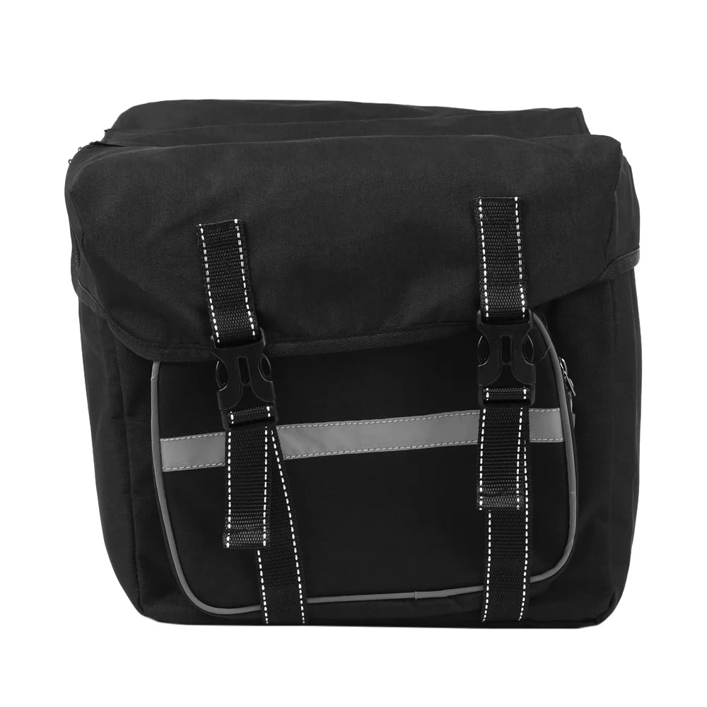 Bike Pannier Double Side Bag with Two Zipper Pouches U182233