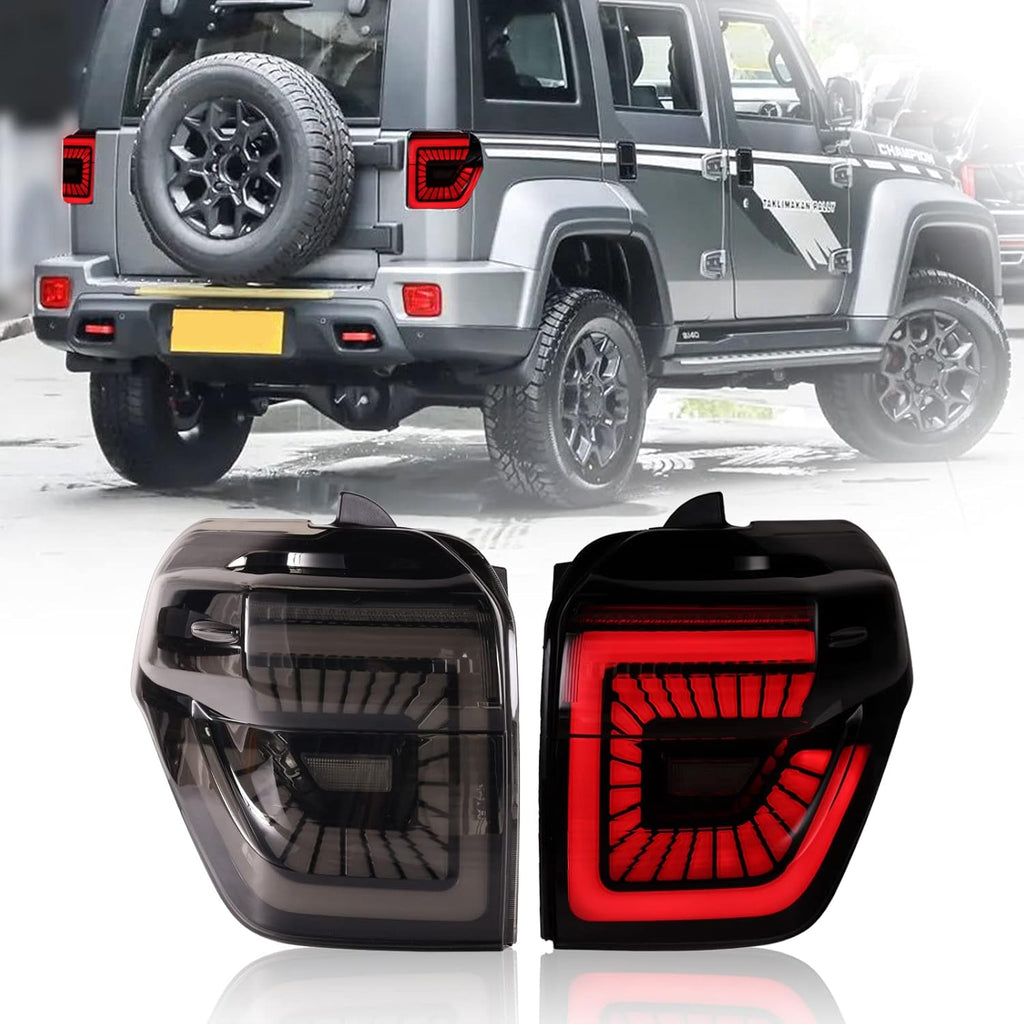 Smoke LED Tail Light Assembly Pair for Toyota 4 Runner T96022