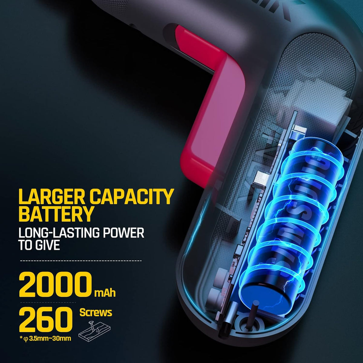 Cordless Car Vacuum & Cordless Screwdriver Z4773