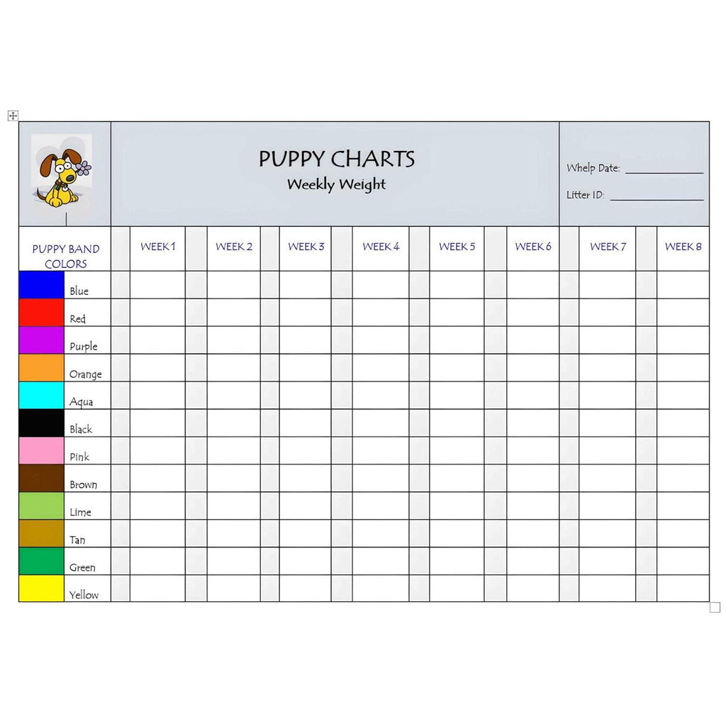 Breeder Record Keeping Charts R62329