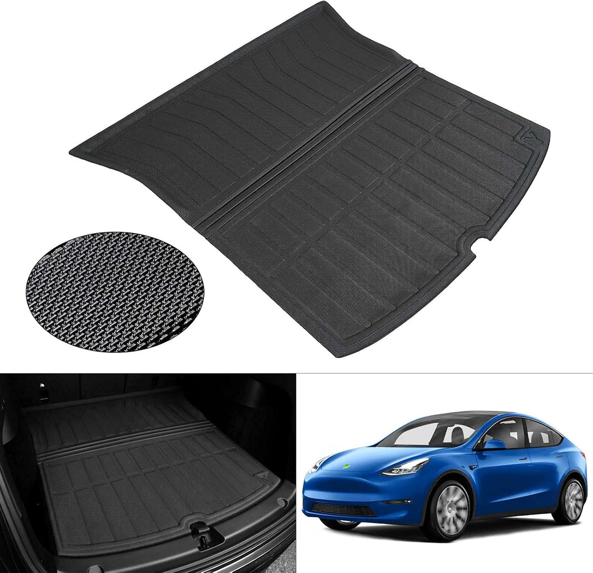 Custom Fit Rear Trunk Mat Cargo Liner Pack of 2 J8057