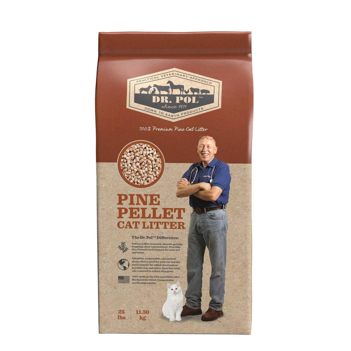 Pine Pellet Cat Litter R7971