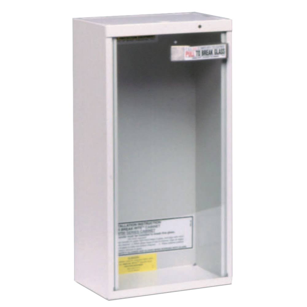 20-Pound Surface Mount Fire Extinguisher Cabinet R639