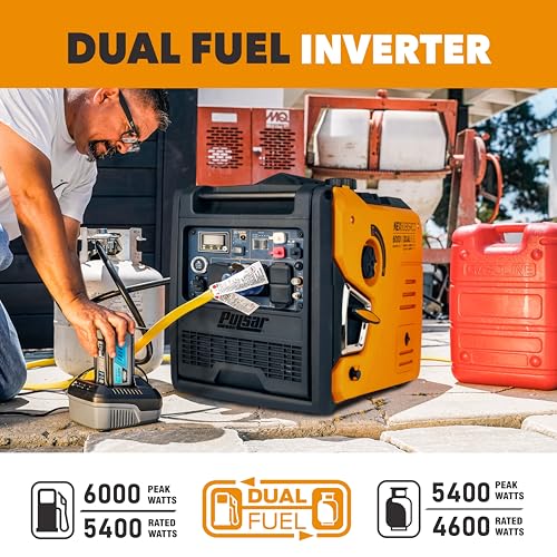 9500 Watt Tri Fuel Portable Inverter Generator with Remote Electric Start D951251