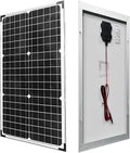 30W 12V Solar Panel with Mounting Bracket Pack of 2 P276916