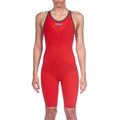 Red Closed Back Swimsuit X1794