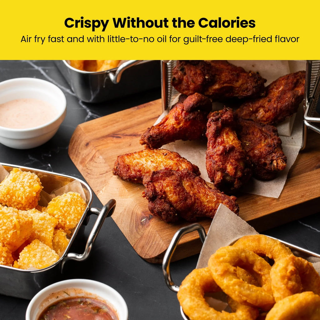 10 Qt. Digital Air Fryer+ Rotisserie, Black N220