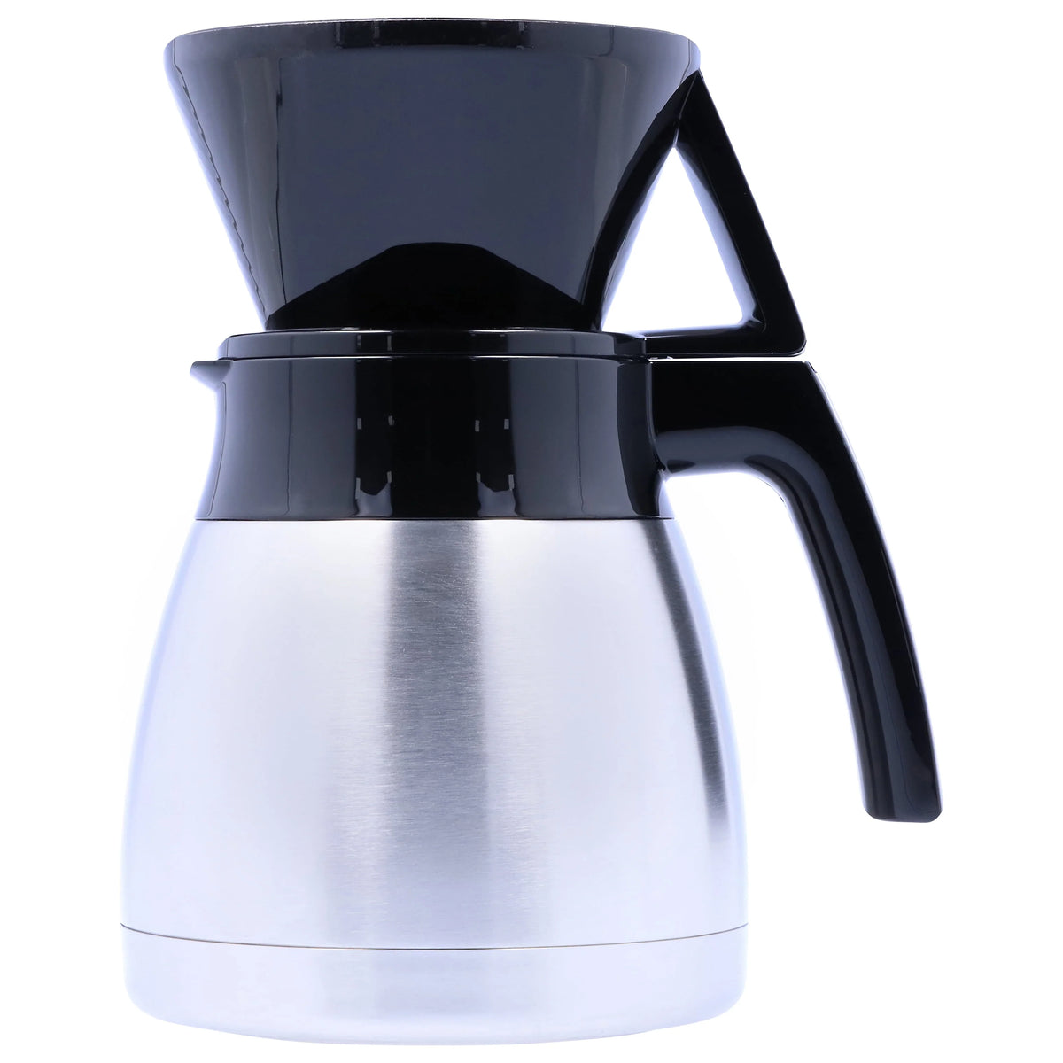Pour-Over Coffee Brewer & Stainless Steel Carafe Set with Coffee Filters G2356